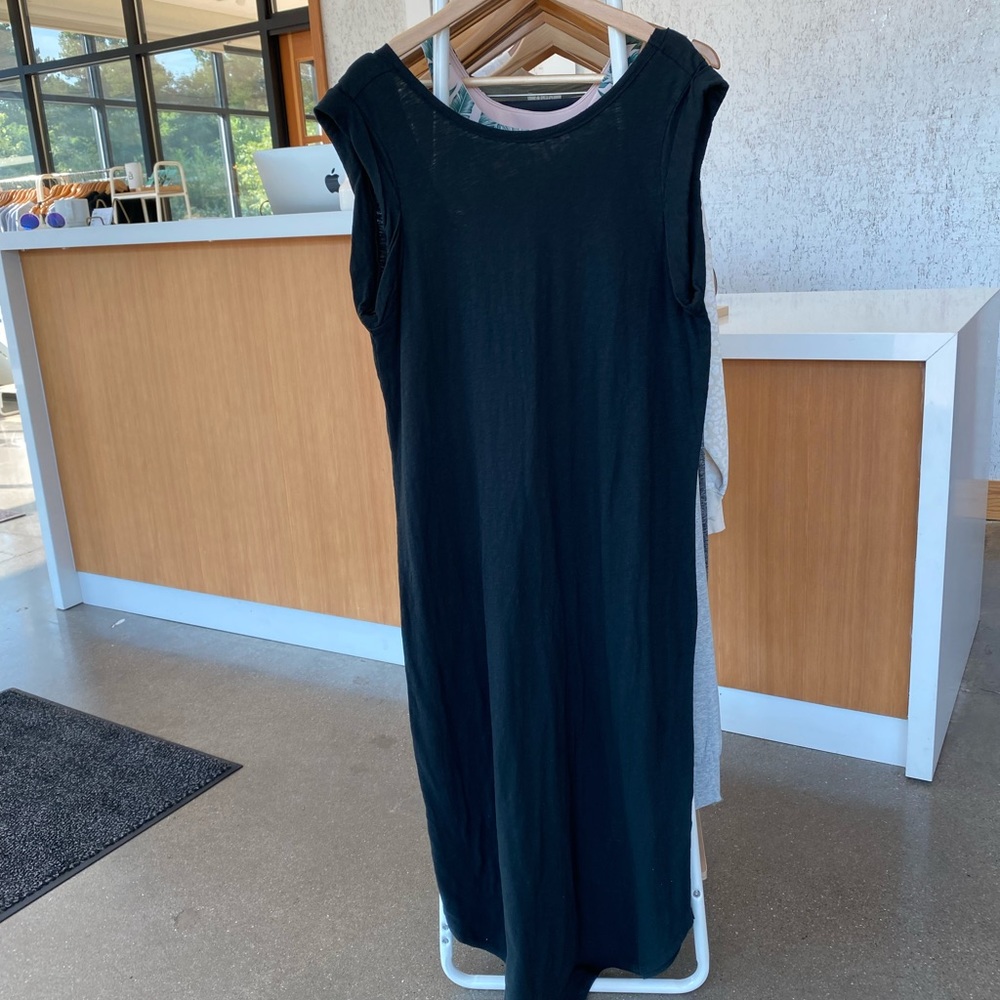 Z supply black slub dress